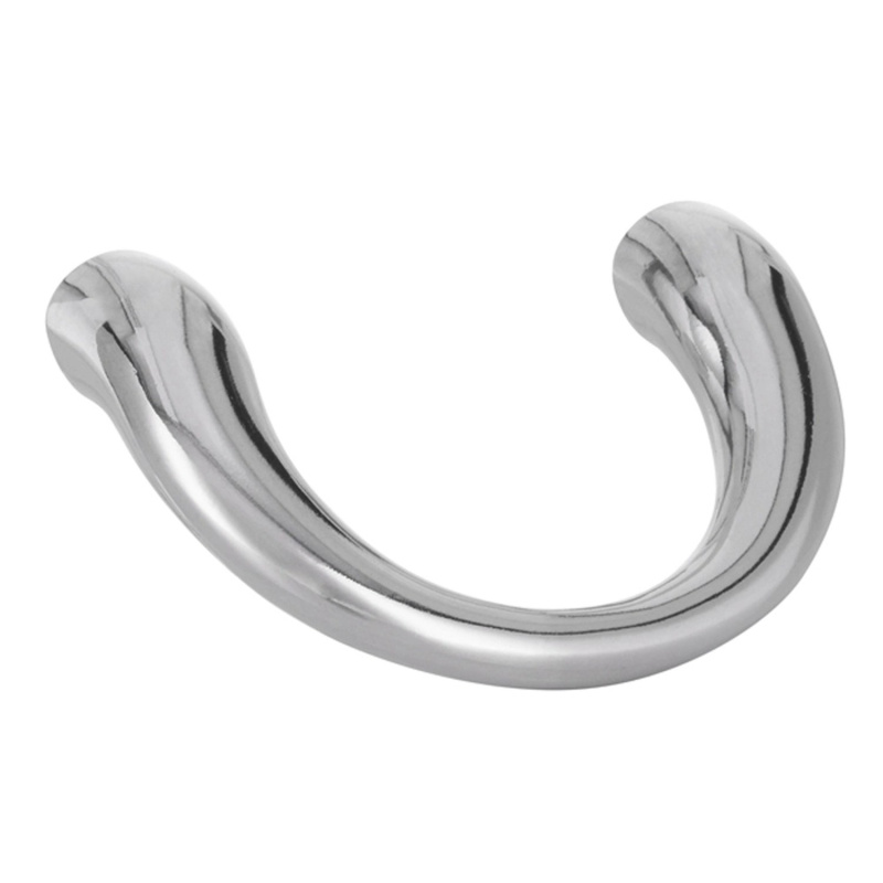 Nábytková úchytka, lesklý chrom 40 x 22 x 18 mm