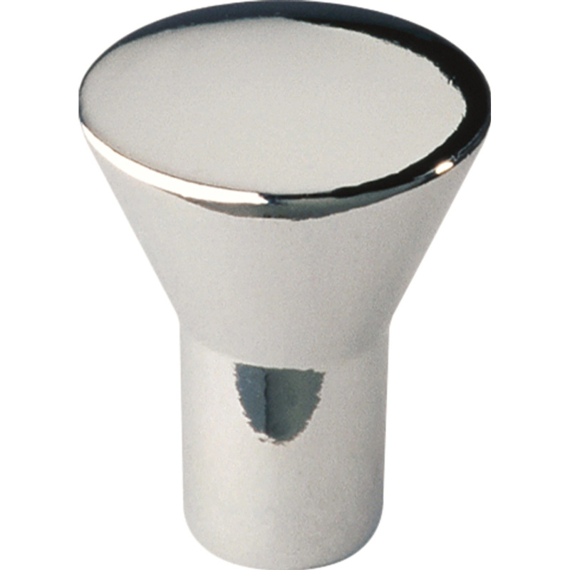 Knoflík 819 chrom lesklý 16 mm x 16 mm x 20,5 mm