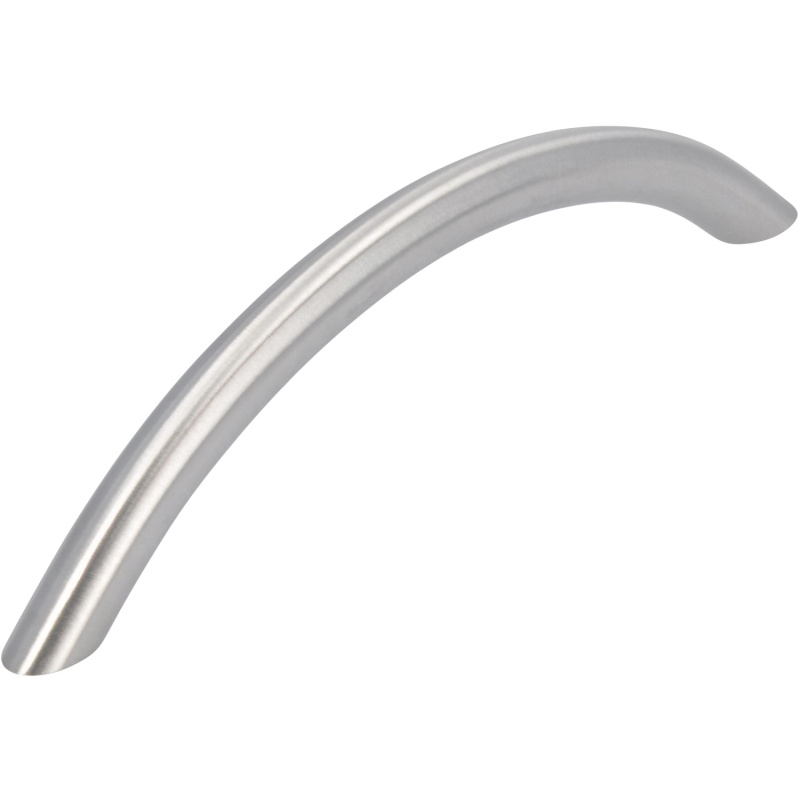 Siro Nábytkový úchyt 903, jemně broušená ušlechtilá ocel, rozteč otvorů 128 mm