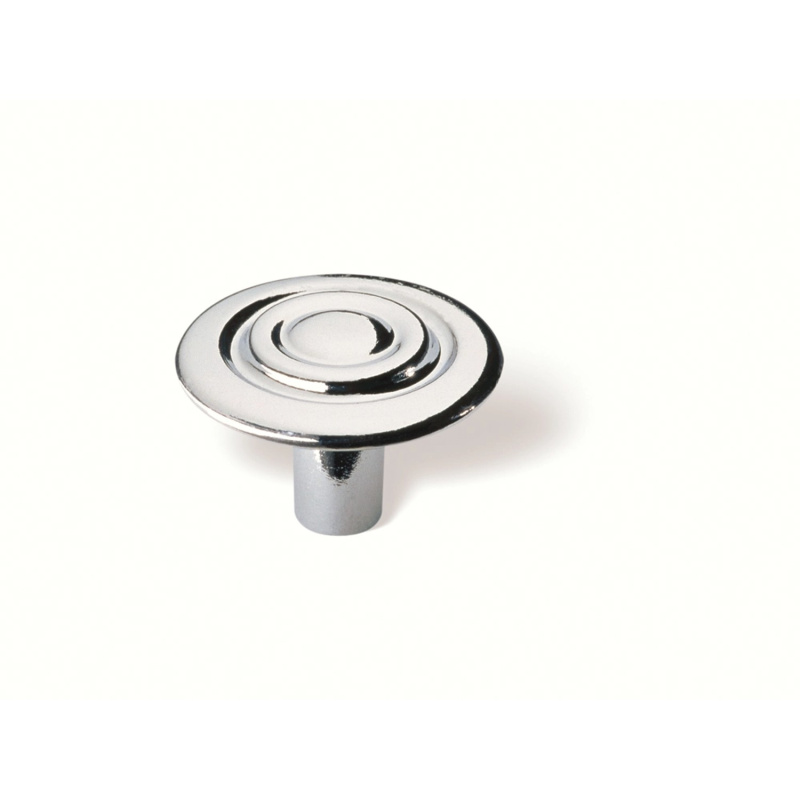 Knoflík 920 chrom lesklý 28 mm x 28 mm x 19 mm