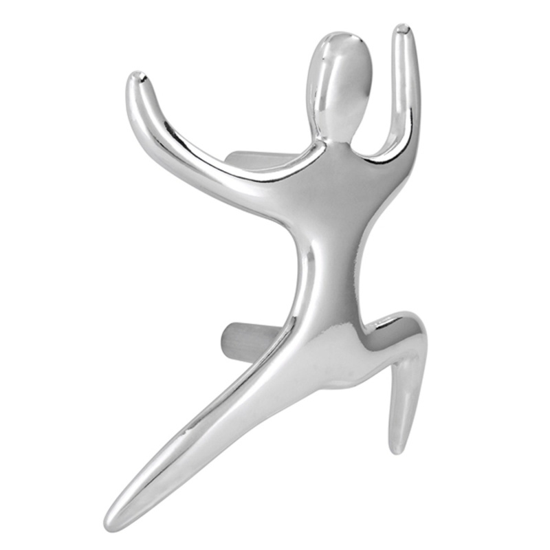 Nábytková úchytka, lesklý chrom 90 x 78 x 27 mm