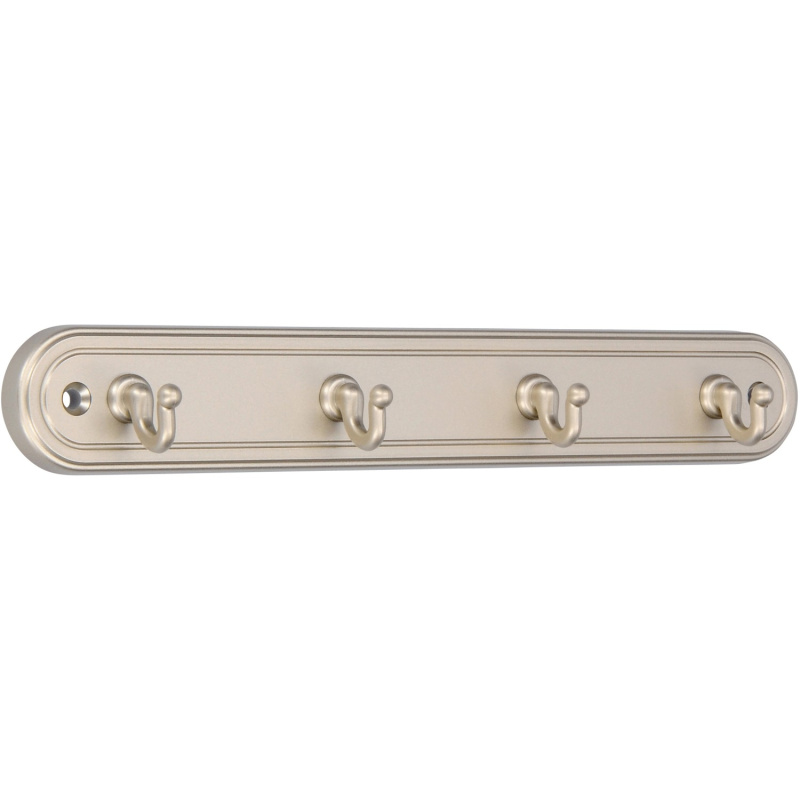 Lišta na klíče plastová poniklovaná vzdálenost otvorů 208,5 mm