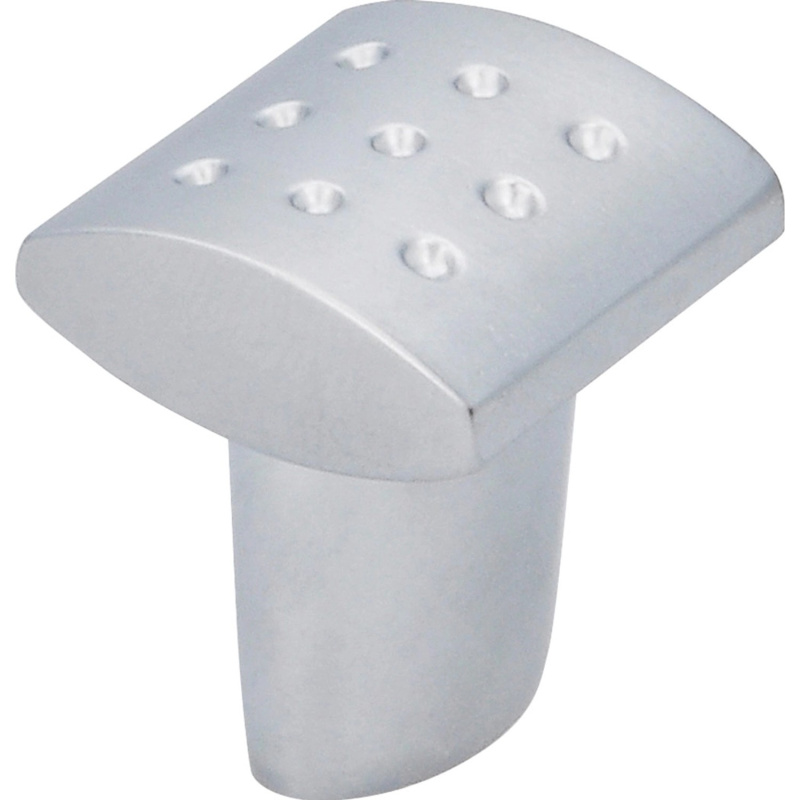 Siro Nábytkový knoflík 1314 kov matný chromovaný průměr 20 mm x 20 mm x 24 mm