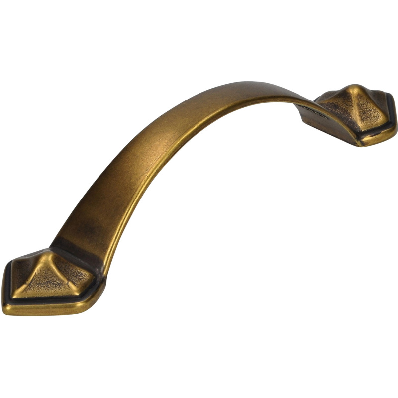 Siro Nábytková úchytka 1323 kov mosaz starožitný vzhled vzdálenost otvorů 96 mm