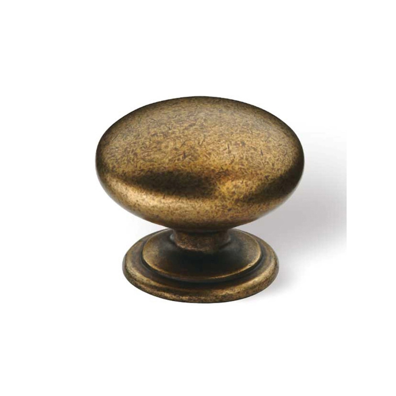 Knoflík 1533 staromosazný leštěný 33 mm x 33 mm x 28 mm