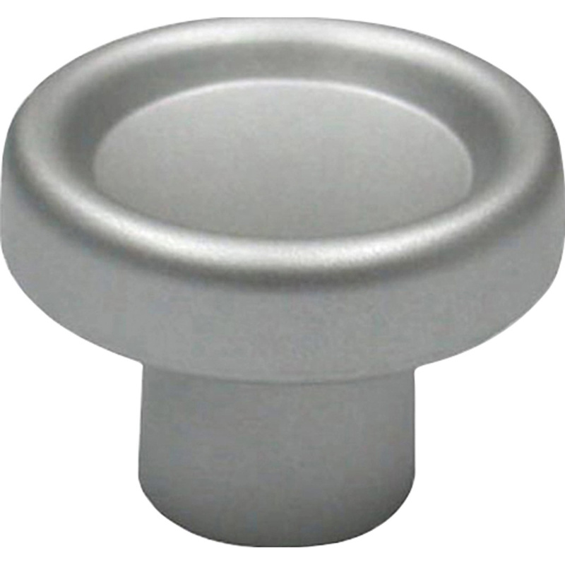 Knoflík 0291 plast stříbrný 28 mm x 28 mm x 20 mm