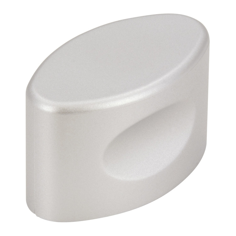 Siro Nábytková úchytka 0571 plast kov efekt hliník 16 mm