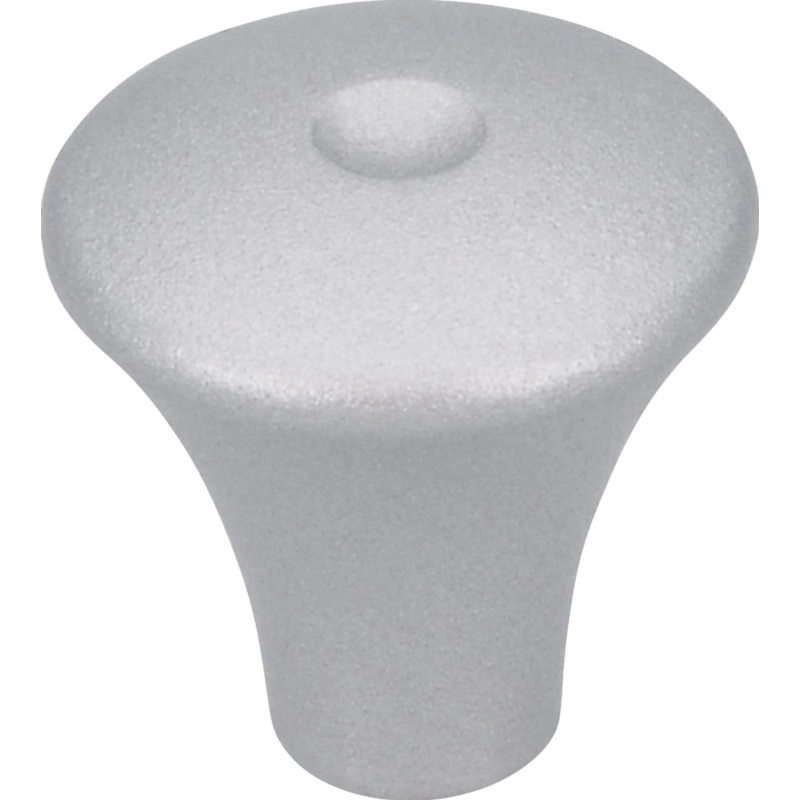Siro Nábytkový knoflík 1503 kov v barvě hliníku průměr 24 mm