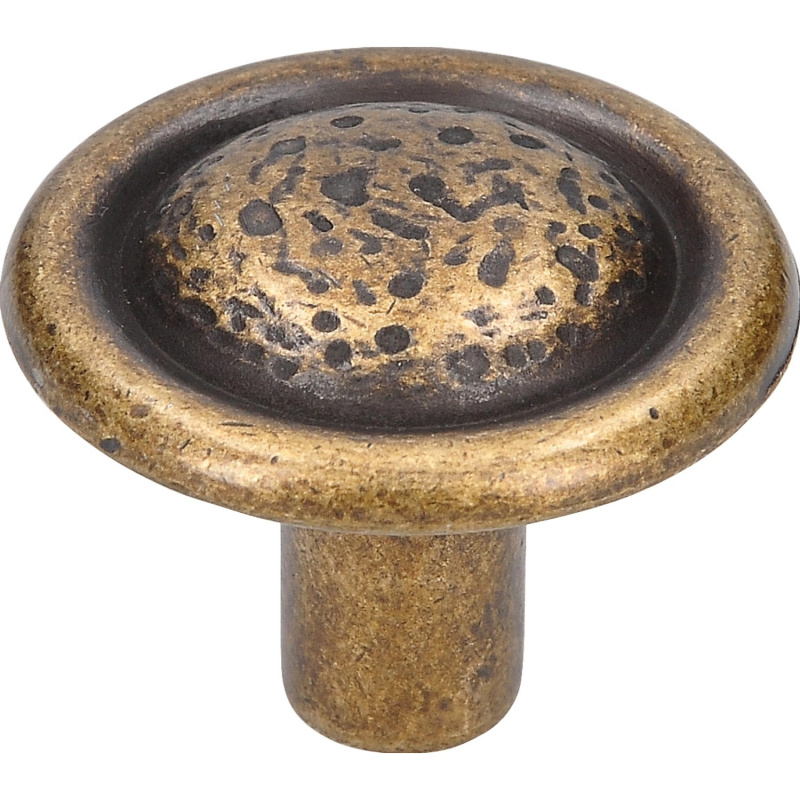 Siro Nábytkový knoflík 1579 kov v barvě staré mosazi průměr 37 mm