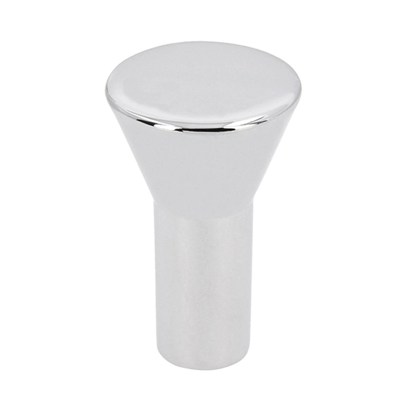 Nábytková knopka, lesklý chrom 15 x 7,5 x 24 mm