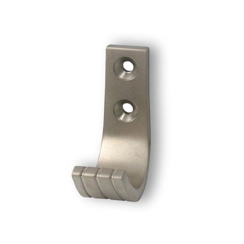 Háček 1605 kov niklovaný matný 52 mm x 19,5 mm x 45 mm