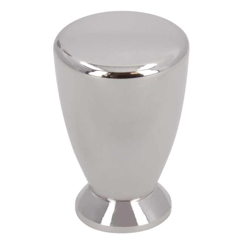 Siro Nábytková knopka 1768 kulatá, kovový lesklý nikl 19 mm