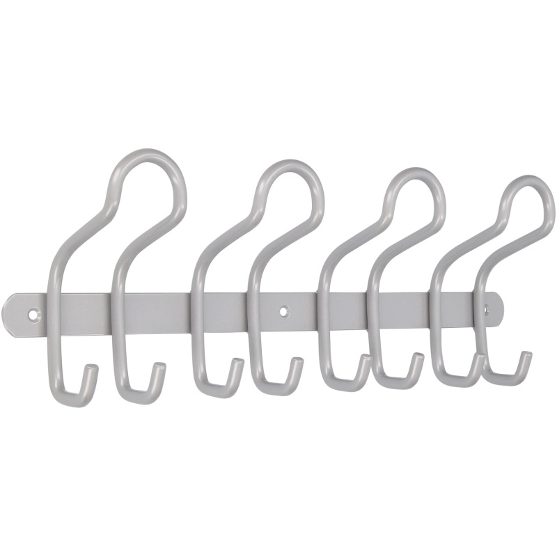 Háčková lišta kov hliník vzdálenost otvorů 2 mm x 180 mm