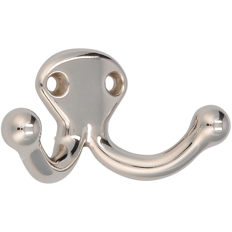 Siro Háček 582 kov barva niklu lesklý vzdálenost otvorů 19 mm