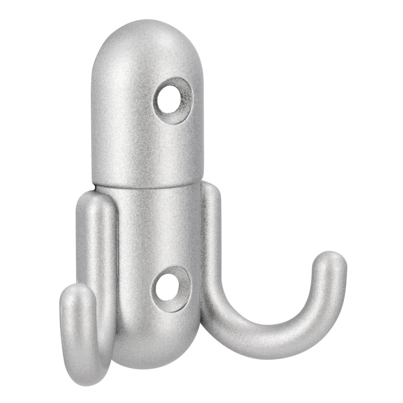 Siro Háček na kabáty 1786 kovový hliník 32 mm