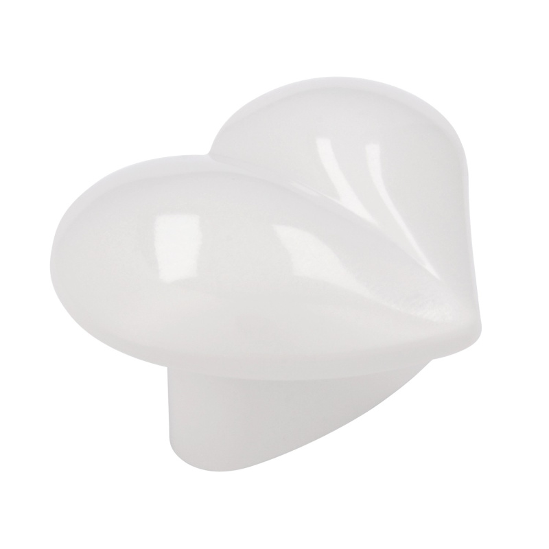 Siro Nábytková úchytka 01006 plast bílá 16 mm