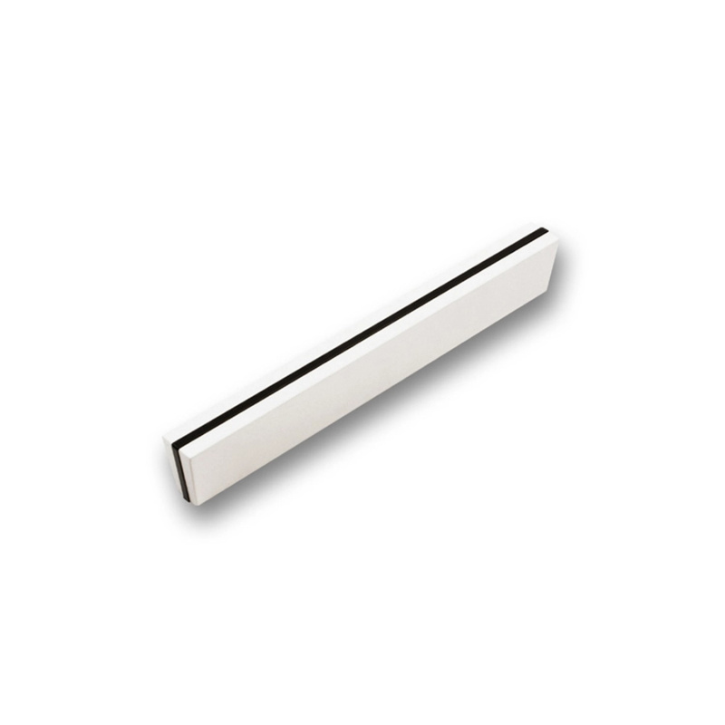 Úchyt 01061 plast bílý - černý 22,5 mm x 153 mm x 13 mm