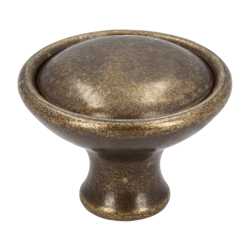 Siro Nábytkové knopky 1546 kov staromosaz, pr. 30 mm, 6 ks