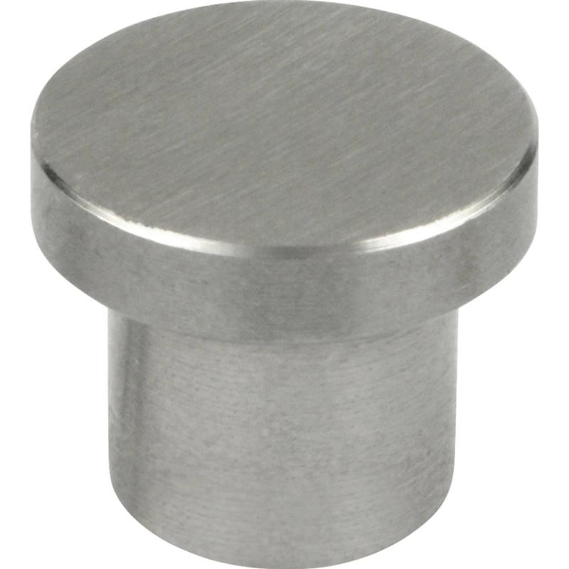 Siro Nábytkový knoflík, jemně broušená ušlechtilá ocel, průměr 18 mm
