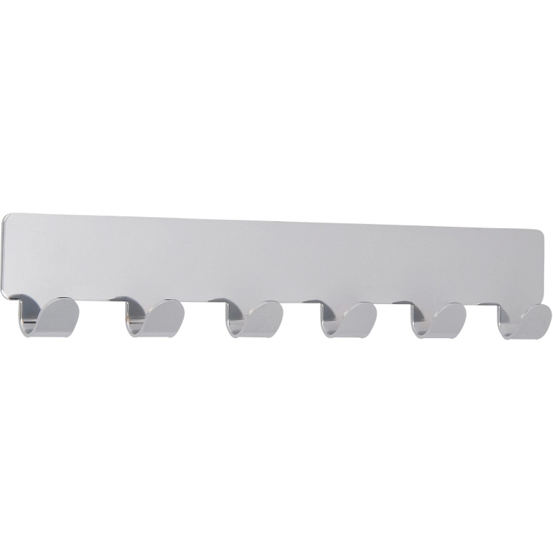 Siro Lišta s háčky 2178 kov chrom lesklý samolepicí délka 240 mm