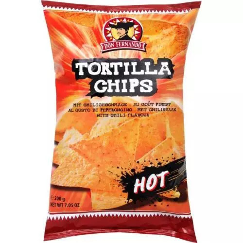 Don Fernando Tortilla chips chilli paprika 200g