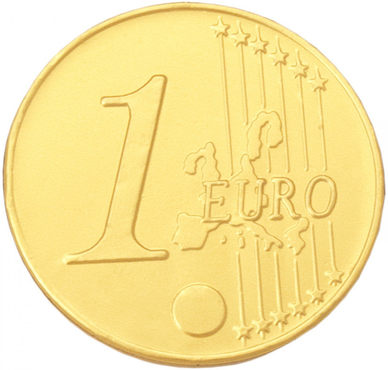 ONLY - Čokoládová BIG EURO mince 21,5g