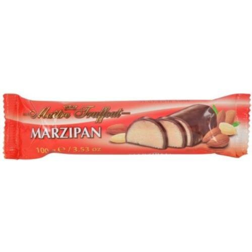 MaitreTruffout marzipan bar with dark chocolate 100g