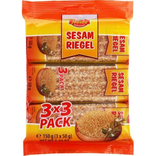 Ivanka karamelové tyčinky sezamové 150g (3x50g)