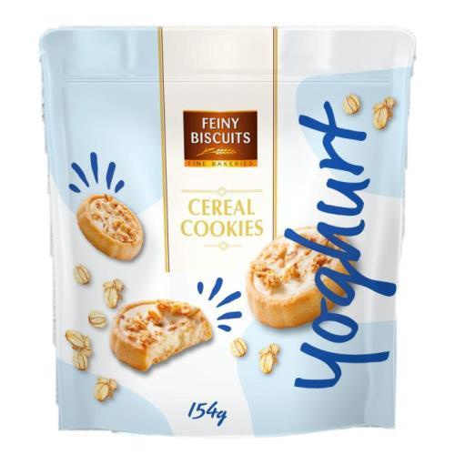 FeinyBiscuits cereal cookies yoghurt 154g