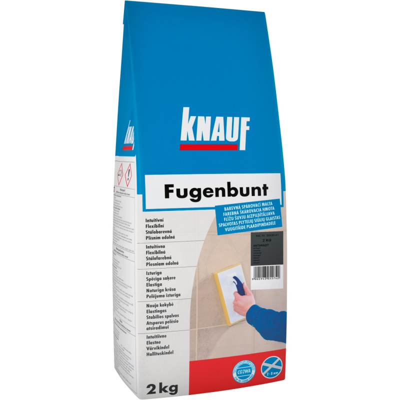 Knauf Spárovací hmota FUGENBUNT ANTHRAZIT 2 kg