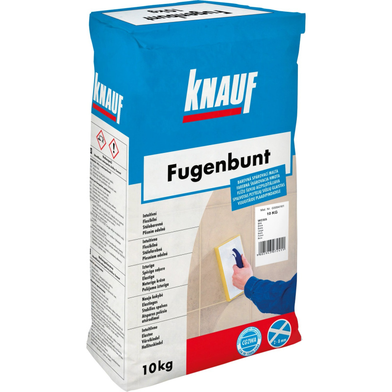 Knauf Spárovací hmota FUGENBUNT BÍLÁ-WEISS 10 kg