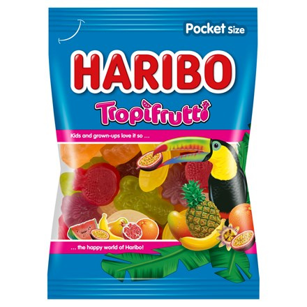 Haribo Tropi Frutti želé s ovocnými příchutěmi