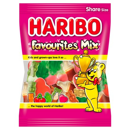 HARIBO Favourites mix ovocné želé 175 g