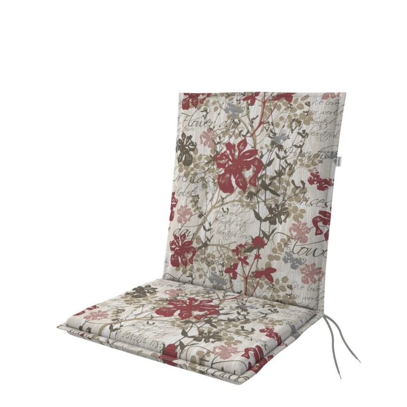 Doppler Polstr s nízkou zádovou opěrkou LIVING 3953, 100 x 48 x 6 cm