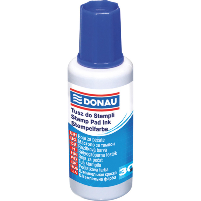 Razítková barva Donau 30 ml modrá 3439
