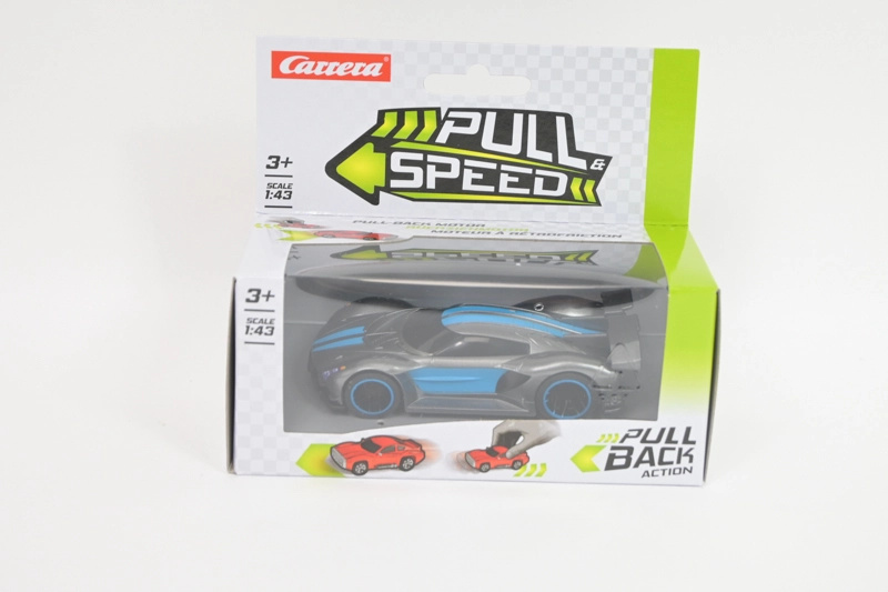 Carrera Pull Speed hypercar 1:43 antracitově modrý