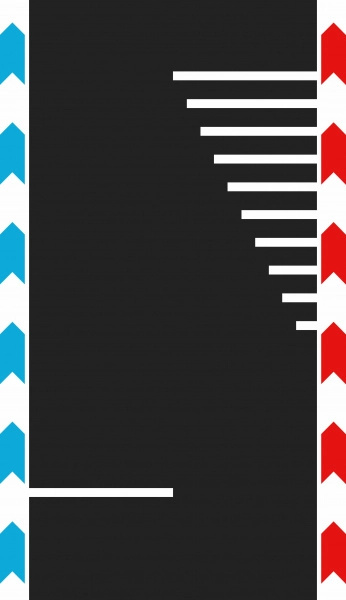 Zúžení dráhy pro autodráhy CARRERA Hybrid