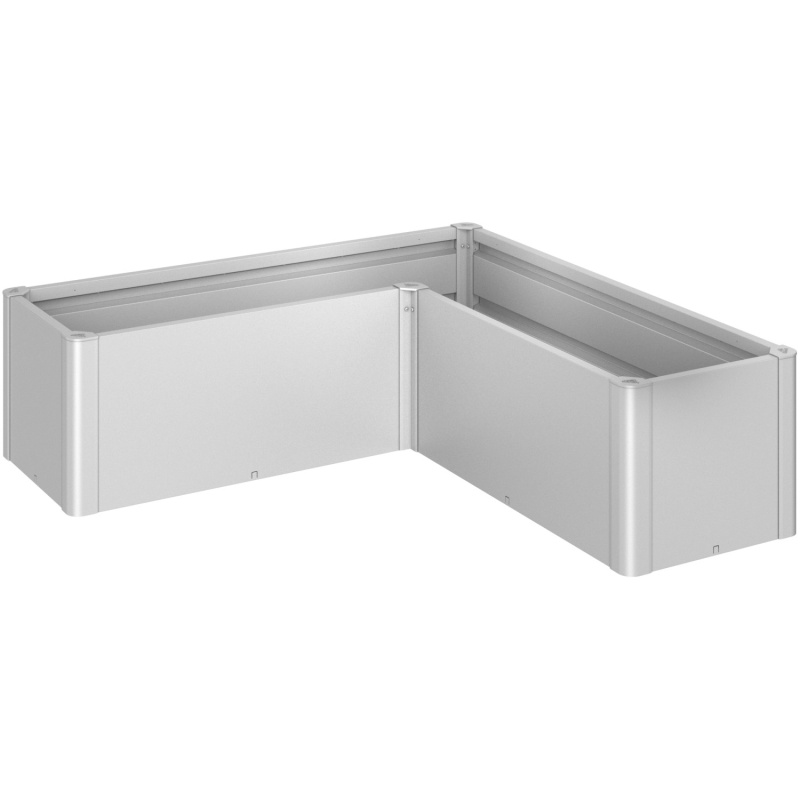 Biohort Vyvýšený záhon Belvedere Mini L150 stříbrný, 152 x 152 x 53 x 45 cm