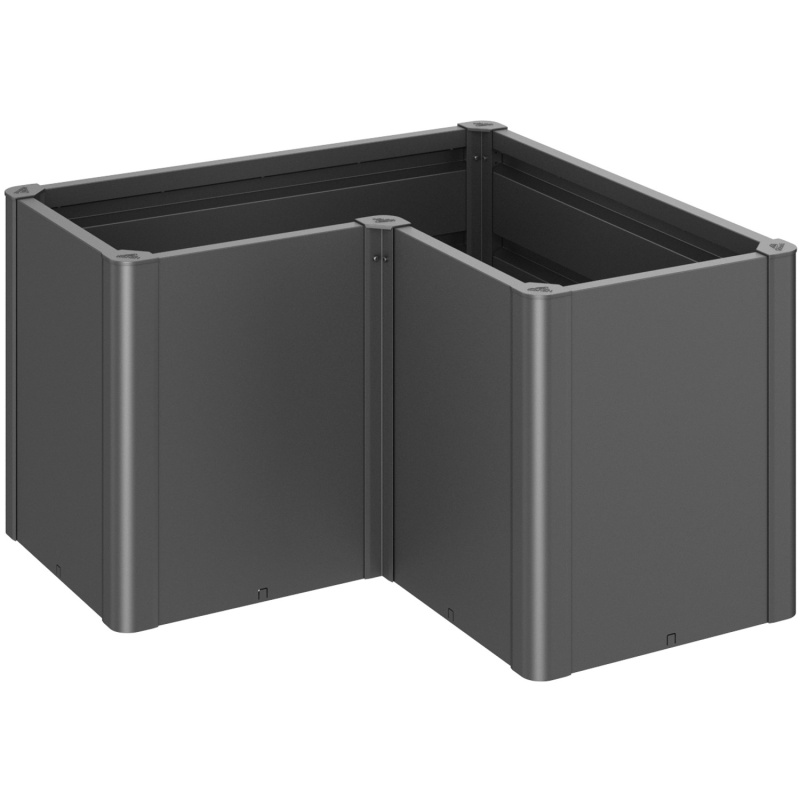 Biohort Vyvýšený záhon Belvedere Midi L100 tmavě šedý, 102 x 102 x 53 x 61 cm