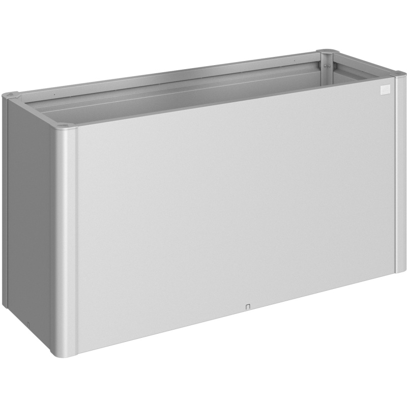 Biohort Vyvýšený záhon Belvedere Maxi 150 stříbrný, 152 x 53 x 77 cm