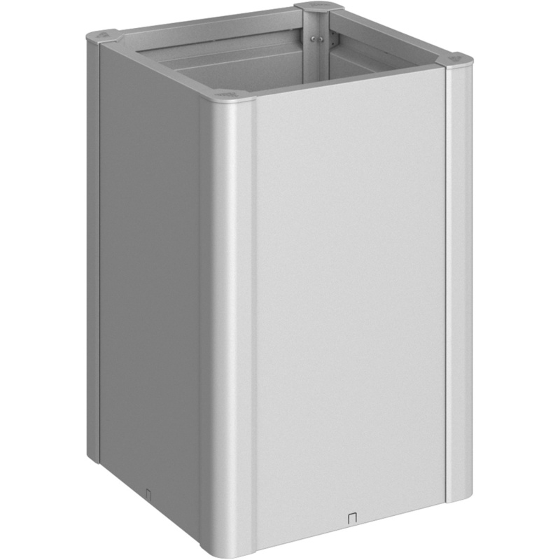 Biohort Vyvýšený záhon Belvedere Maxi 50 stříbrný, 53 x 53 x 77 cm