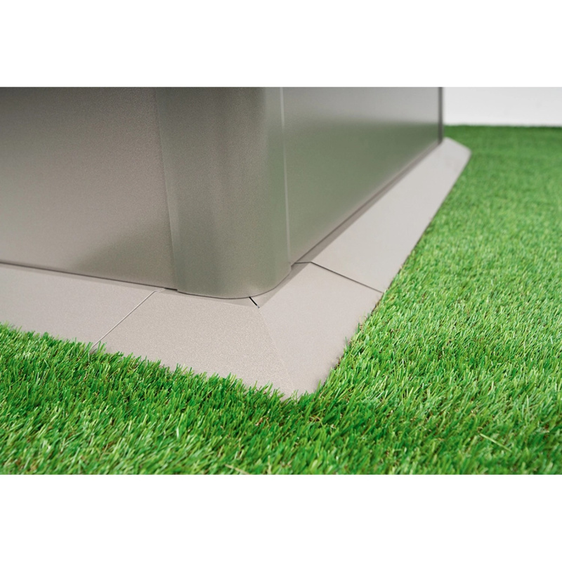 Biohort Hrana pro snadné sečení pro vyvýšený záhon Belvedere L200 křemenově šedá