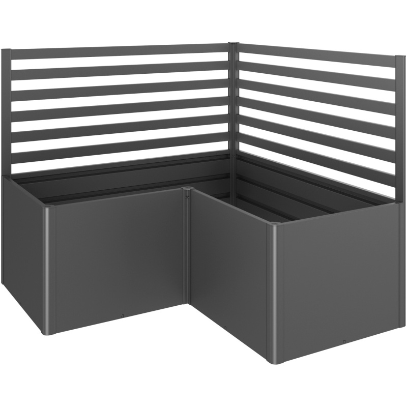 Biohort Laťková mříž pro L2 x 1 a Belvedere L200 2 ks, tmavě šedá