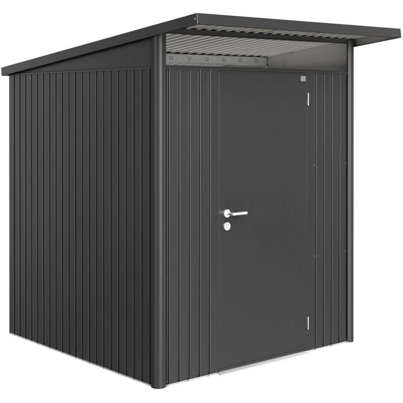 Biohort Plechový domek AvantGarde A1 stand.dveře tm.šedá 180 x 220 x 218 cm