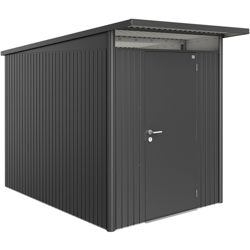 Biohort Plechový domek AvantGarde A3 stand.dveře tm.šedá 180 x 300 x 218 cm