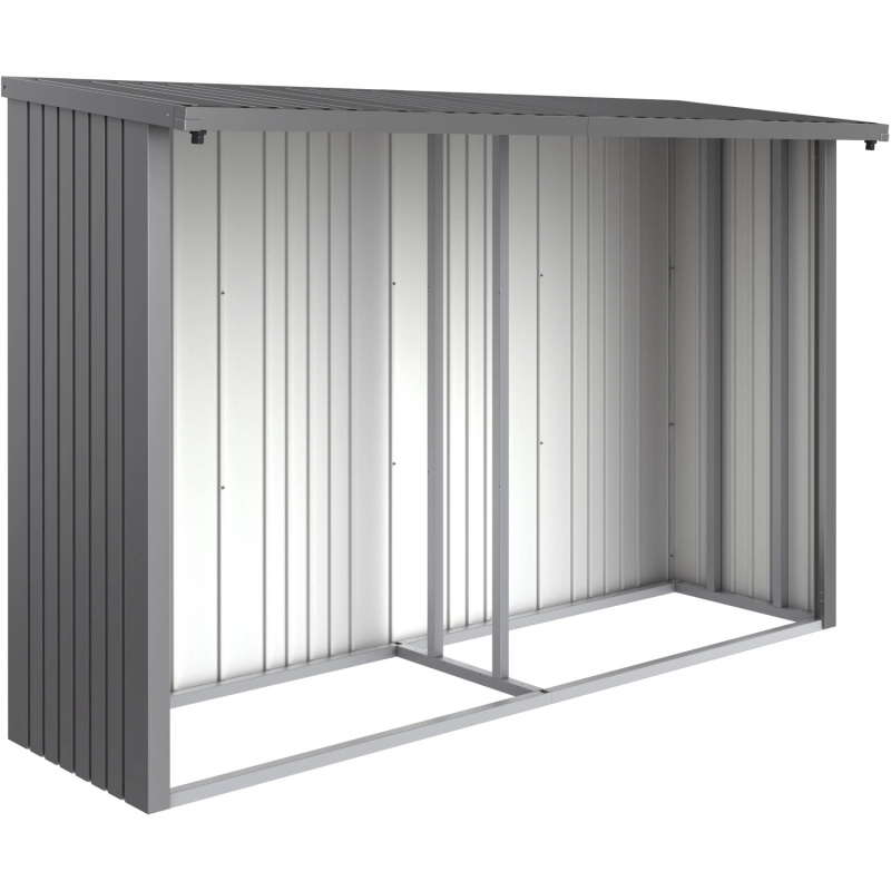 Biohort Zadní stěna pro WoodStock 300 křemenově šedá, 288,6 x 1,1 x 196,5 cm