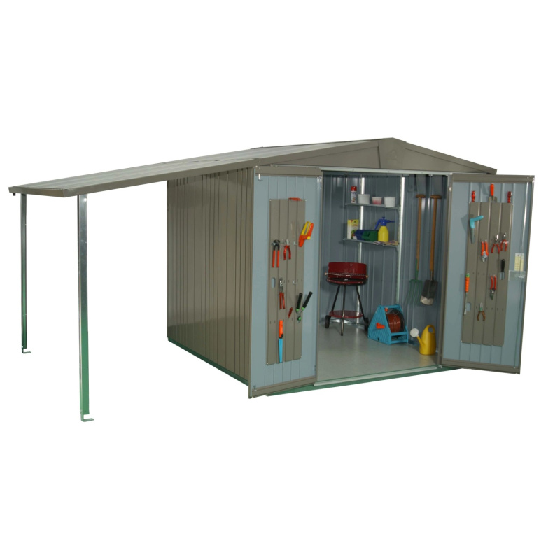 Biohort Boční střecha k zahradnímu domku Europa 6/7, stříbrná