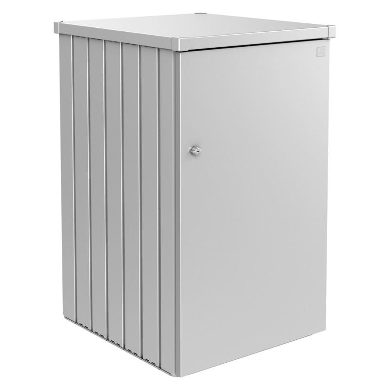 Biohort Box na popelnice Alex 1 stříbrný 80 x 88 x 129 cm