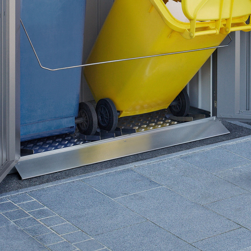 Biohort Podlahová sada pro box na popelnice Alex Duo 142 x 94 x 4 cm