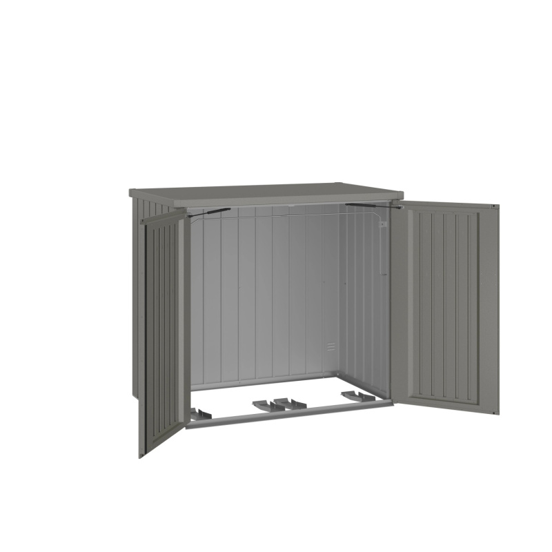 Biohort Box na popelnice Alex Duo křemenově šedý 148 x 88 x 129,5 cm